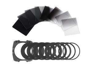 Neewer Complete Neutral Density Filter Kit for Cokin P Series Filter System:Full ND Filter Set(ND2,ND4,ND8,ND16)+Graduated ND Filter Set(G.ND2,G.ND4,G.N8,G.ND16)+Adapter Rings+Filter Holder Neewer Complete Neutral Density Filter Kit for Cokin P Series Filter System:Full ND Filter Set(ND2,ND4,ND8,ND16)+Graduated ND Filter Set(G.ND2,G.ND4,G.N8,G.ND16)+Adapter Rings+Filter Holder