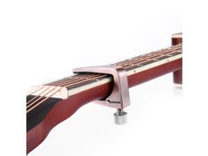 Neewer® Adjustable Guitar Capo for 6/12 String Acoustic and Electric Guitar, Made of Solid and Lightweight Aluminum, with a Micrometer Tension Adjustment Knob to Adjust Proper Force--Bronze Neewer® Adjustable Guitar Capo for 6/12 String Acoustic and Electric Guitar, Made of Solid and Lightweight Aluminum, with a Micrometer Tension Adjustment Knob to Adjust Proper Force--Bronze