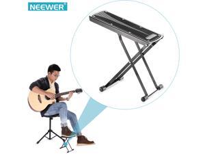 Neewer® Extra Sturdy Guitar Foot Rest Made of Solid Iron, Provides Six Easily Adjusted Height Positions, Excellent Stability with Rubber End Caps and Non-slip Rubber Pad Neewer® Extra Sturdy Guitar Foot Rest Made of Solid Iron, Provides Six Easily Adjusted Height Positions, Excellent Stability with Rubber End Caps and Non-slip Rubber Pad
