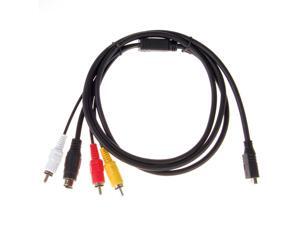 Neewer AV A/V Cable/Cord For Sony Handycam Camcorder VMC-15FS Neewer AV A/V Cable/Cord For Sony Handycam Camcorder VMC-15FS