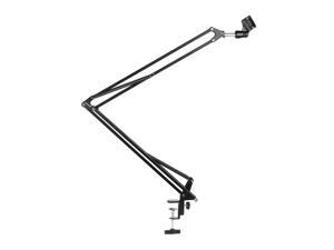Neewer® NB-39 Adjustable 43.3"/110cm Studio Recording Microphone Suspension Boom Scissor Arm Stand with Microphone Clip & Table Mounting Clamp Neewer® NB-39 Adjustable 43.3"/110cm Studio Recording Microphone Suspension Boom Scissor Arm Stand with Microphone Clip & Table Mounting Clamp