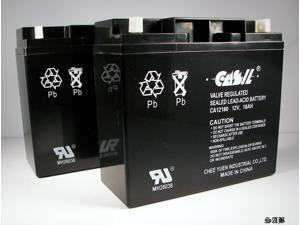 (2) Casil12V 18AH Nut & Bolt for Universal UB12180 (2) Casil12V 18AH Nut & Bolt for Universal UB12180