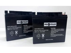 (2) Pro Power 12v 18ah for Drive Mobility Ventura 3-wheel (2) Pro Power 12v 18ah for Drive Mobility Ventura 3-wheel