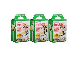 Fujifilm Instax Mini Instant Film (3 Twin Packs, 60 Total Pictures) Value Set Fujifilm Instax Mini Instant Film (3 Twin Packs, 60 Total Pictures) Value Set