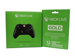 Microsoft Xbox LIVE 3 Month Gold Membership + Xbox One Wireless Controller Microsoft Xbox LIVE 3 Month Gold Membership + Xbox One Wireless Controller