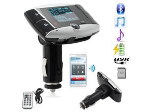 FM Transmitter Bluetooth 1.5"-inch LCD Car MP3 Player - Support SD, MMC, USB w/ Remote Controller Bluetooth Enable Cell Phones FM Modulator Audio FM Transmitter Bluetooth 1.5"-inch LCD Car MP3 Player - Support SD, MMC, USB w/ Remote Controller Bluetooth Enable Cell Phones FM Modulator Audio
