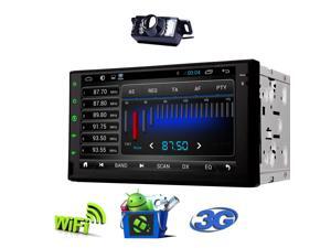 Back camera include Pupug 7 inch Pure Android 4.4 Tablet Car Radio Double Din Stereo In Dash Non-DVD Player GPS Stereo AM/FM Radio Support Bluetooth Wifi AV-IN WIFi multiColor Button Illumination Back camera include Pupug 7 inch Pure Android 4.4 Tablet Car Radio Double Din Stereo In Dash Non-DVD Player GPS Stereo AM/FM Radio Support Bluetooth Wifi AV-IN WIFi multiColor Button Illumination
