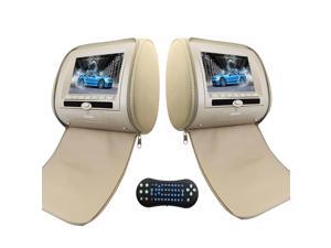 Car Pillow Monitors 7 " Wide LCD Screen Headrest with Region Free DVD Audio Video player Support the newest 32 Bit Game Remote Control IR/FM Transmitter USB/MS/MMC/SD Card Input AV/RCA Output Car Pillow Monitors 7 " Wide LCD Screen Headrest with Region Free DVD Audio Video player Support the newest 32 Bit Game Remote Control IR/FM Transmitter USB/MS/MMC/SD Card Input AV/RCA Output