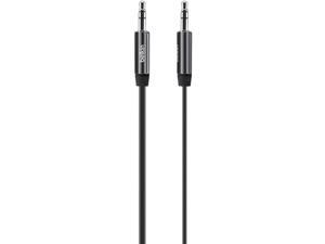 Belkin AV10127tt06-BLK 6 Feet Flat Auxilary Cable Belkin AV10127tt06-BLK 6 Feet Flat Auxilary Cable