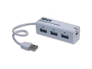 Tripp Lite 3-Port USB 2.0 Hub w/ Built In File Transfer Plug and Play Tripp Lite 3-Port USB 2.0 Hub w/ Built In File Transfer Plug and Play