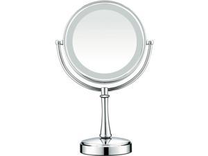 Conair Touch Control Lighted Mirror - Satin Nickel Conair Touch Control Lighted Mirror - Satin Nickel