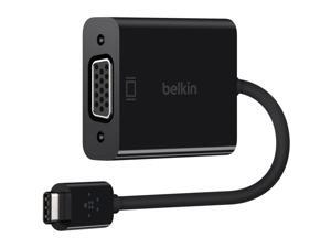 Belkin F2CU037btBLK USB-C to VGA Adapter (Also Known as USB Type-C) Belkin F2CU037btBLK USB-C to VGA Adapter (Also Known as USB Type-C)