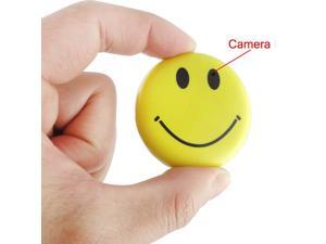 Oumeiou 8GB Cute Wearable Smile Face Badge Mini Hidden Camera SD Card DVR Camcorder Video Recorder Oumeiou 8GB Cute Wearable Smile Face Badge Mini Hidden Camera SD Card DVR Camcorder Video Recorder
