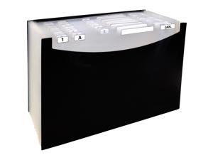 21-Pocket Stand-Up Design Expanding File 12" Exp Legal 15 x 9 1/4 Black 21-Pocket Stand-Up Design Expanding File 12" Exp Legal 15 x 9 1/4 Black