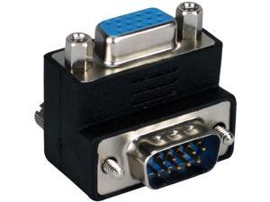 QVS VGA HD15 Up-Angle Male to Female Video Adaptor QVS VGA HD15 Up-Angle Male to Female Video Adaptor