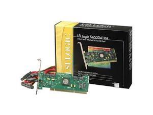 LSI LSI00166 (SAS3041X-R SGL) 64-bit 133MHz PCI-X Low Profile SATA / SAS RAID Controller Card LSI LSI00166 (SAS3041X-R SGL) 64-bit 133MHz PCI-X Low Profile SATA / SAS RAID Controller Card