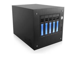 iStarUSA S-35-B5BL Compact Stylish 5x 3.5" Hotswap mini-ITX Tower iStarUSA S-35-B5BL Compact Stylish 5x 3.5" Hotswap mini-ITX Tower