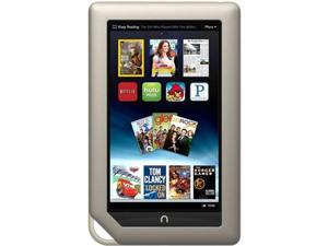 Barnes & Noble NOOK BNTV250A 8 GB Tablet - 7" - In-plane Switching (IPS) Technology, VividView - Wireless LAN - Texas Instruments OMAP 4 OMAP4430 Dual-core (2 Core) 1 GHz - Titanium Barnes & Noble NOOK BNTV250A 8 GB Tablet - 7" - In-plane Switching (IPS) Technology, VividView - Wireless LAN - Texas Instruments OMAP 4 OMAP4430 Dual-core (2 Core) 1 GHz - Titanium