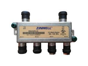 DIRECTV Zinwell 2 x 4 Multi-Switch 950-1450 MHz DIRECTV Zinwell 2 x 4 Multi-Switch 950-1450 MHz