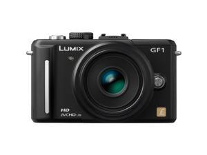 Panasonic LUMIX DMC-GF1 Black 12.1 Digital SLR Camera w/ 14-45mm f/3.5-5.6 Micro Four Thirds Lens Panasonic LUMIX DMC-GF1 Black 12.1 Digital SLR Camera w/ 14-45mm f/3.5-5.6 Micro Four Thirds Lens