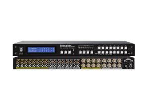 Shinybow SB-5548BNC 8x8 Composite Video Matrix Switcher w Stereo Audio (BNC) Shinybow SB-5548BNC 8x8 Composite Video Matrix Switcher w Stereo Audio (BNC)