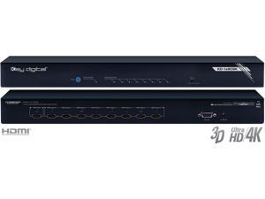 Key Digital KD-1x8CSK 1x8 I/O Ultra HD/4K HDMI Distribution Amplifier Key Digital KD-1x8CSK 1x8 I/O Ultra HD/4K HDMI Distribution Amplifier