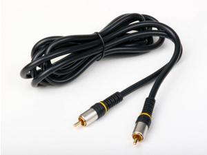 2m 6ft ATLONA Composite Video RCA Cable TV/DVD/VCR Double Shielded Gold Plated 2m 6ft ATLONA Composite Video RCA Cable TV/DVD/VCR Double Shielded Gold Plated
