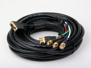 Atlona AT19082L-15 50 ft. VGA To RGBHV (BNC) / RGBHV (BNC) To VGA Breakout Video Cable Atlona AT19082L-15 50 ft. VGA To RGBHV (BNC) / RGBHV (BNC) To VGA Breakout Video Cable