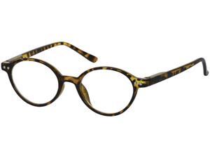 Readers.com The Prescott +4.00 Tan Tortoise Reading Glasses Readers.com The Prescott +4.00 Tan Tortoise Reading Glasses
