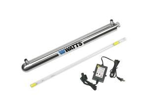 WATTS (WUV6-230) 6GPM UV Disinfection System SS 3/4 IN MPT 220V WATTS (WUV6-230) 6GPM UV Disinfection System SS 3/4 IN MPT 220V