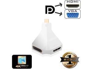 4K Thunderbolt Mini DP DisplayPort to HDMI/VGA AV Adapter for Apple Mac Macbook 4K Thunderbolt Mini DP DisplayPort to HDMI/VGA AV Adapter for Apple Mac Macbook
