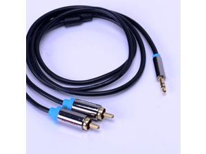 Vention 2M 2RCA to 3.5mm Male aux Cable Gold Plated 3.5 Jack RCA Audio Cables Headphone aux Jack Splitter Vention 2M 2RCA to 3.5mm Male aux Cable Gold Plated 3.5 Jack RCA Audio Cables Headphone aux Jack Splitter