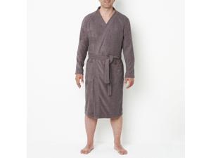 Castaluna For Men Mens Boucle Bathrobe With Kimono Collar Grey Size Us 44/46 Castaluna For Men Mens Boucle Bathrobe With Kimono Collar Grey Size Us 44/46
