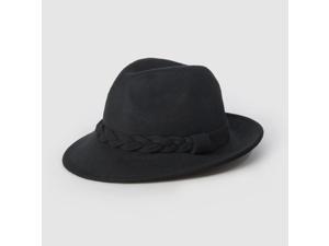 La Redoute Womens Elegant Wool Hat Black Size One Size La Redoute Womens Elegant Wool Hat Black Size One Size