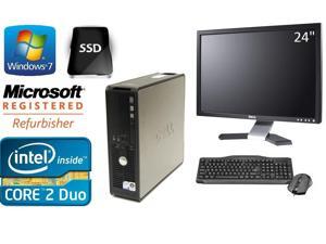 Dell Optiplex 780 SFF Win 7 Pro 64 Bit 3.0 GHz Core 2 Duo 8GB DDR3 240GB SSD DVDRW + DELL 24" LCD Dell Optiplex 780 SFF Win 7 Pro 64 Bit 3.0 GHz Core 2 Duo 8GB DDR3 240GB SSD DVDRW + DELL 24" LCD