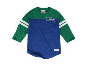 Seattle Seahawks Men's Mitchell & Ness Start of Season Longsleeve T-Shirt S Seattle Seahawks Men's Mitchell & Ness Start of Season Longsleeve T-Shirt S