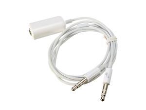 3.5mm Female to 2 Male Headphone Mic Audio Y Splitter Flat Stereo Adapter Cable 3.5mm Female to 2 Male Headphone Mic Audio Y Splitter Flat Stereo Adapter Cable