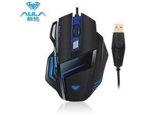 AULA Ghost Shark Gaming 400-800-1200-1600-2000DPI Mouse With LED Light AULA Ghost Shark Gaming 400-800-1200-1600-2000DPI Mouse With LED Light