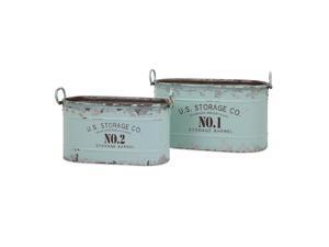 Fenton Tubs - Set of 2 Fenton Tubs - Set of 2