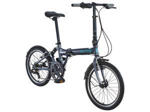 Durban 20" Folding Jump Bike with 7 Speed - Dark Grey Durban 20" Folding Jump Bike with 7 Speed - Dark Grey