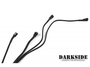 Darkside 3-Pin Triple Radiator Standard Fan Power Y-Cable Splitter - Jet Black (DS-0096) Darkside 3-Pin Triple Radiator Standard Fan Power Y-Cable Splitter - Jet Black (DS-0096)