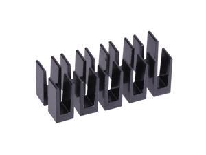 Alphacool GPU Heatsinks 7 x 7 x 15mm | Black - 10 Pack (17156) Alphacool GPU Heatsinks 7 x 7 x 15mm | Black - 10 Pack (17156)