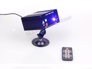 The new remote control 3-hole Sound Stage Lighting KTV Laser Light Laser LED Strobe Lights Stage Lighting LED laser Light Remote Control 300MW Red Blue Laser 3W Blue LED 40 Patterns The new remote control 3-hole Sound Stage Lighting KTV Laser Light Laser LED Strobe Lights Stage Lighting LED laser Light Remote Control 300MW Red Blue Laser 3W Blue LED 40 Patterns