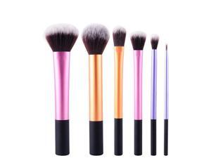 MSQ 6 pcs Set portable beginner Powder Cosmetic Makeup Blush Brushes Foundation Tool MSQ 6 pcs Set portable beginner Powder Cosmetic Makeup Blush Brushes Foundation Tool
