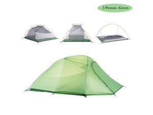 Weanas® 2-3 Person 4 Seasons Double Layer Backpacking Tent, Ultralight Aluminum Rod Anti-UV Windproof Waterproof, Free Offer a Groundsheet, for Camping, Hiking, Travel, Hunting Weanas® 2-3 Person 4 Seasons Double Layer Backpacking Tent, Ultralight Aluminum Rod Anti-UV Windproof Waterproof, Free Offer a Groundsheet, for Camping, Hiking, Travel, Hunting