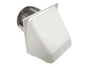Lambro L210W White Replacement Dryer Vent Hood 4" Lambro L210W White Replacement Dryer Vent Hood 4"