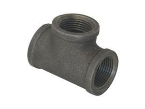 Ez-Flo 78225 Black Malleable Tee 1-1/4" X 3/4" X 1-1/4" Ez-Flo 78225 Black Malleable Tee 1-1/4" X 3/4" X 1-1/4"
