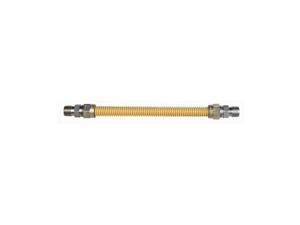 Dormont 20C-3132-12 Gas Connector Coated 1/2 Inch Stainless Steel Dormont 20C-3132-12 Gas Connector Coated 1/2 Inch Stainless Steel