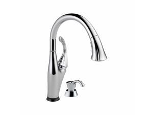 Delta 9192T-SD-DST Single Handle Pull-Down Kitchen Faucet Chrome Delta 9192T-SD-DST Single Handle Pull-Down Kitchen Faucet Chrome