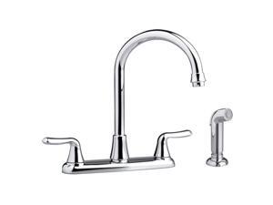 American Standard 4275551F15.002 Colony Soft 2-Handle High-Arc Kitchen Faucet 1.5 gpm Aerator & Side Spray Polished Chrome American Standard 4275551F15.002 Colony Soft 2-Handle High-Arc Kitchen Faucet 1.5 gpm Aerator & Side Spray Polished Chrome